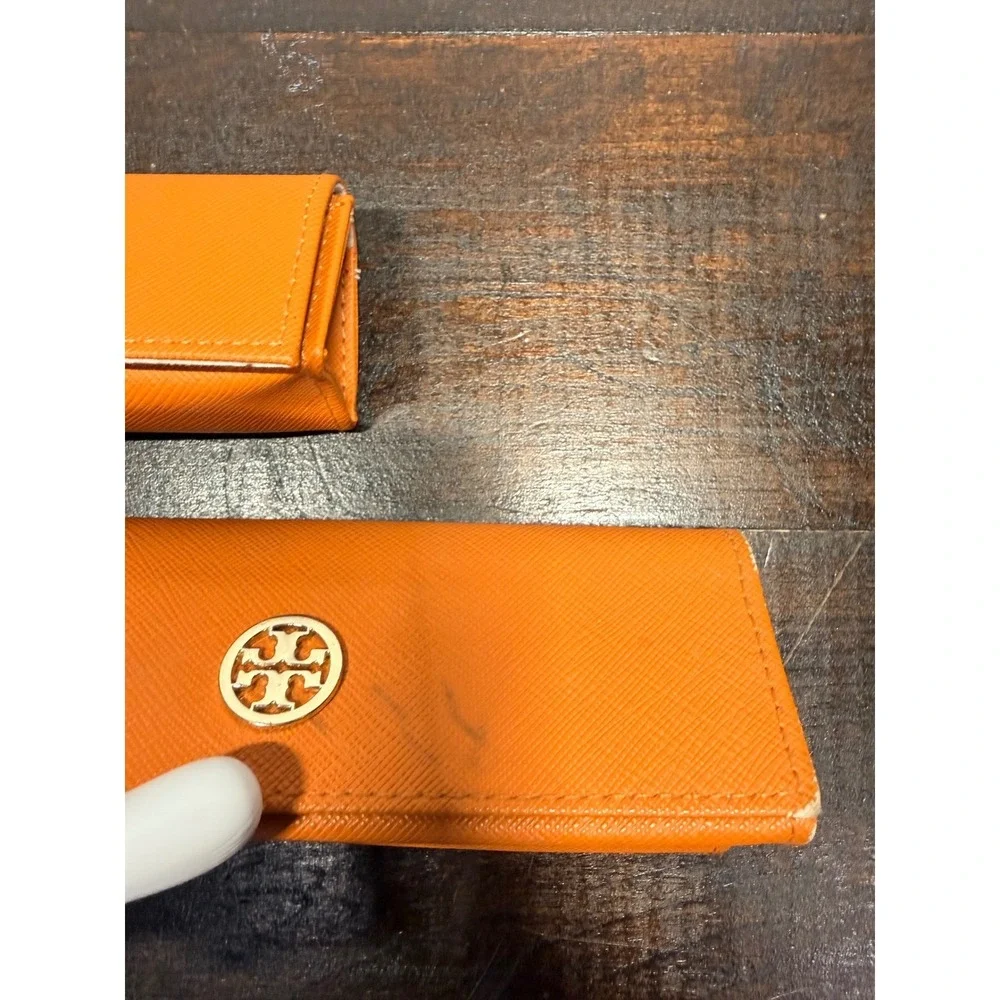 Tory Burch Eyeglasses & Cases Frame 52-17‎ Cat Eye Metal Blue Gold TY 1067 3296